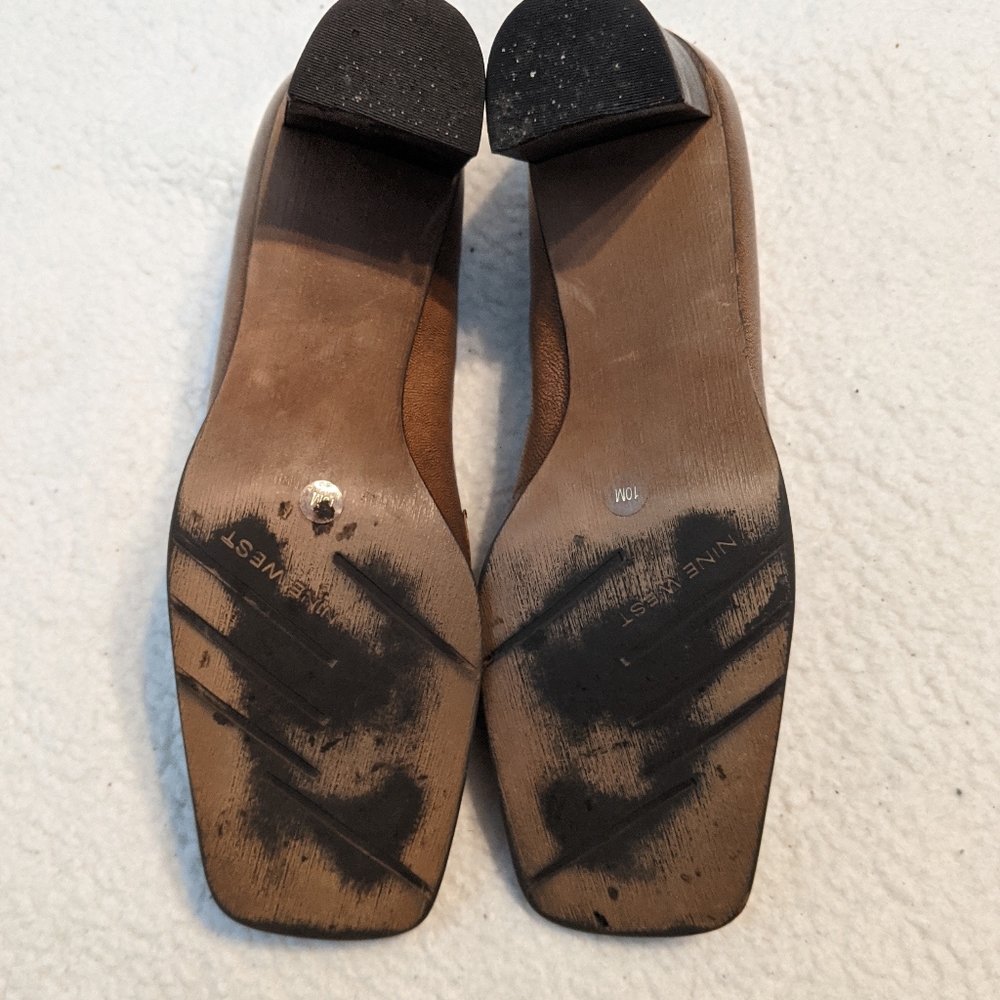 COPY - Nine west brown heels - Picture 5 of 6